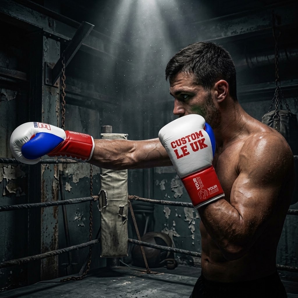 Pro Lace-Up Competition Boxing Gloves