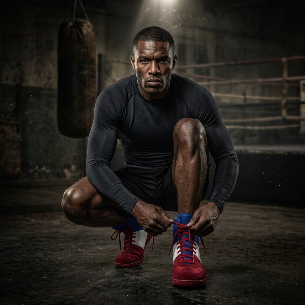 Mid-Cut Speed Training Boxing Shoes