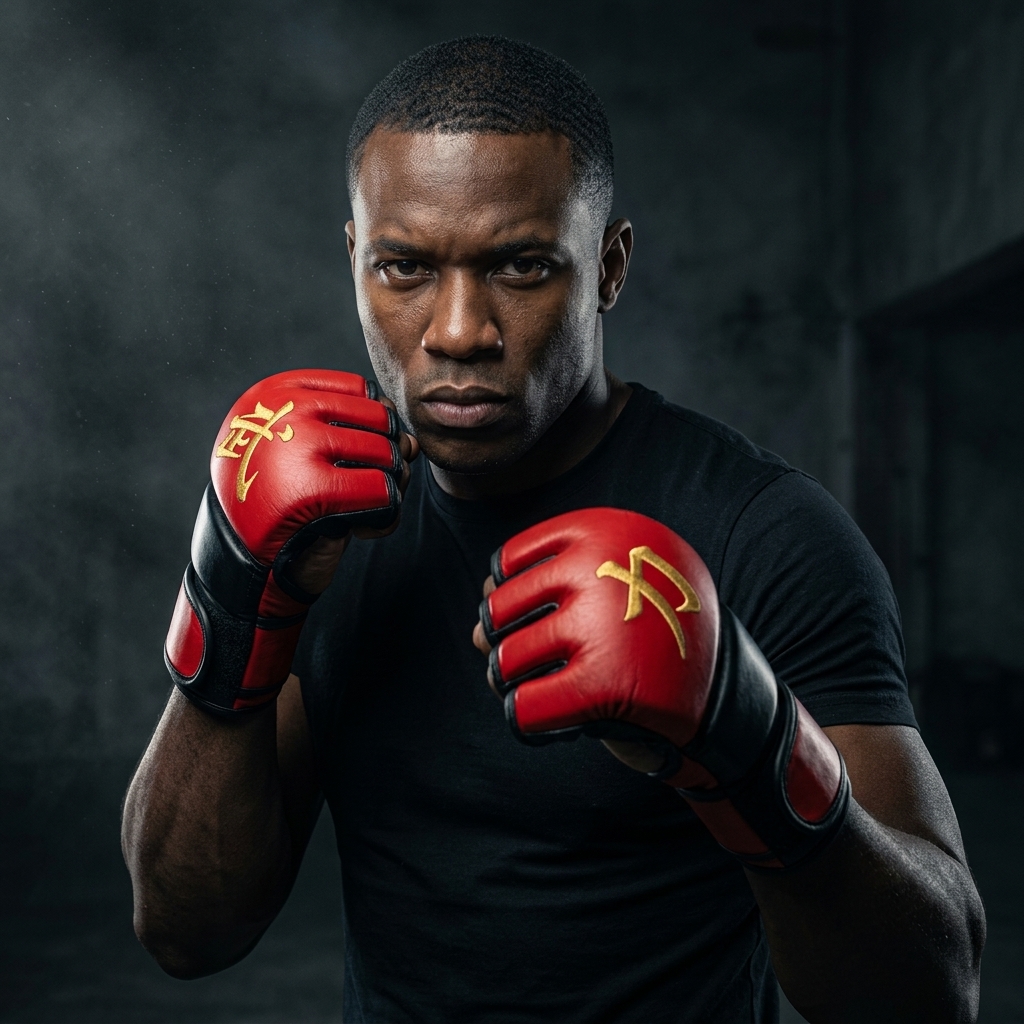 Pro Open-Palm Grappling MMA Gloves