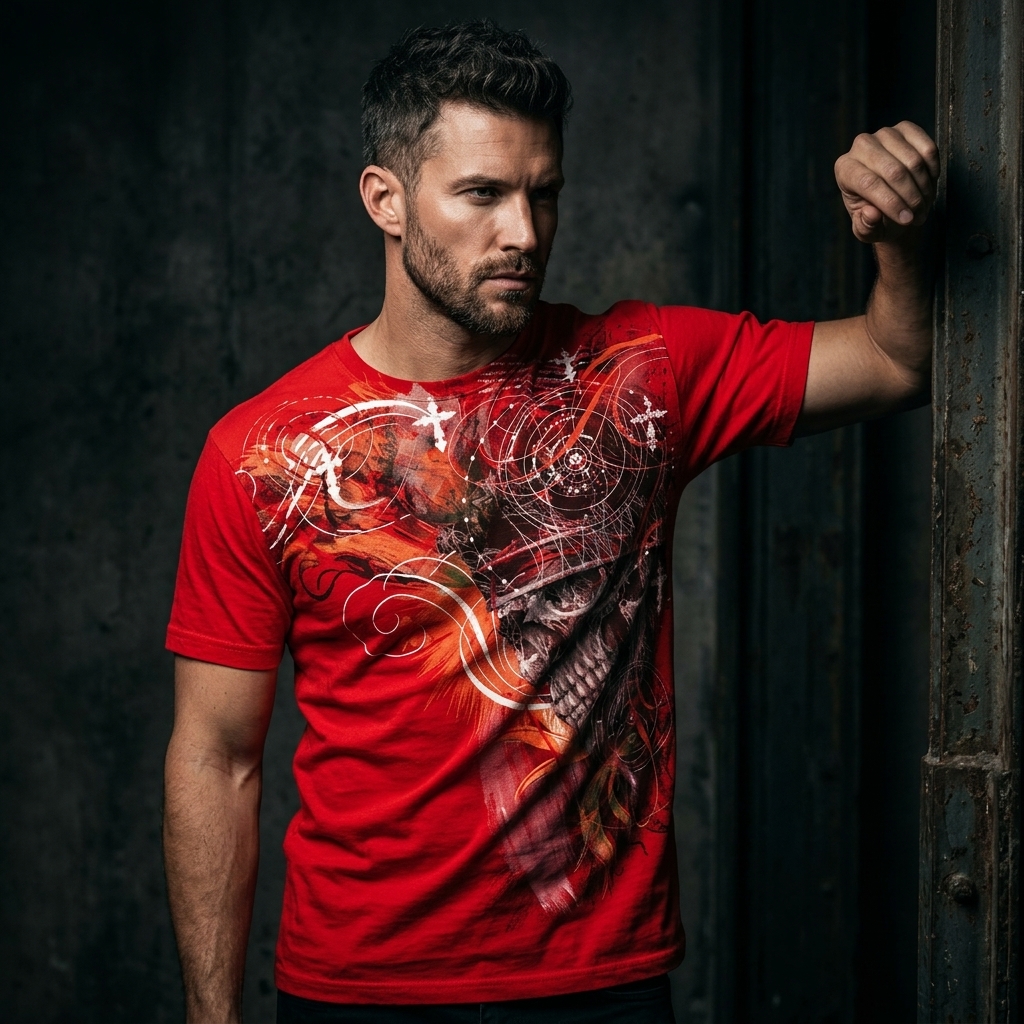 Loose-Fit Dry-Fit Gym Walkout Tee