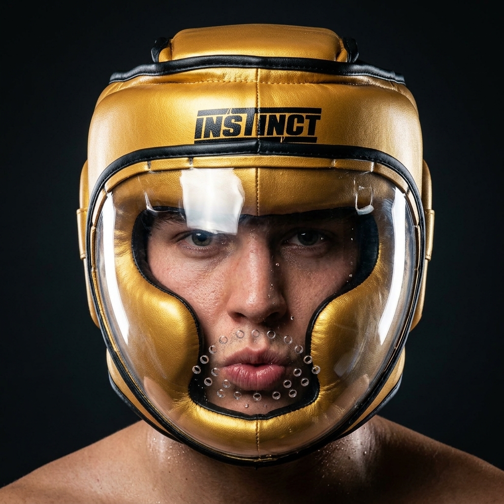 Bar-Face Protection Sparring Helmet