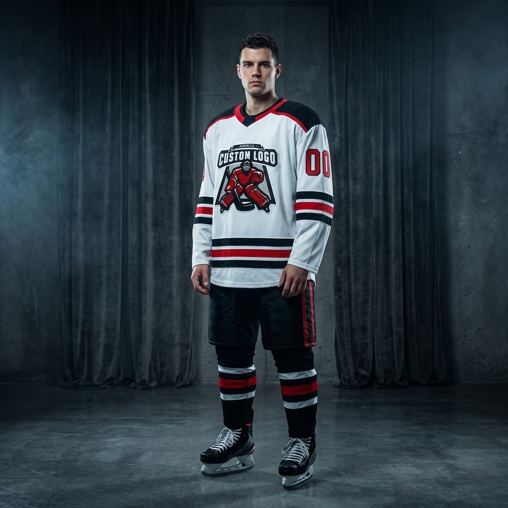 Custom Tackle Twill Game Hockey Jersey