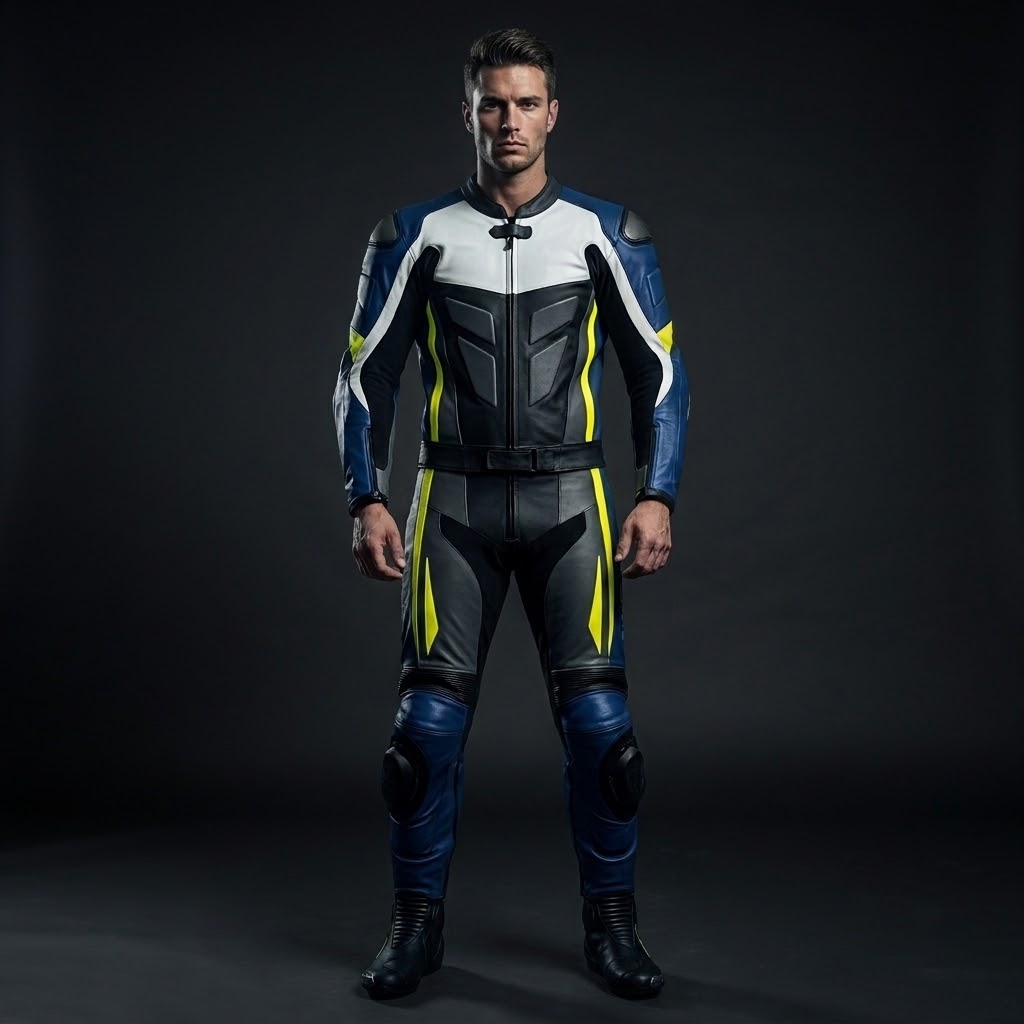 Pro Leather Motorcycle Racing Jacket
