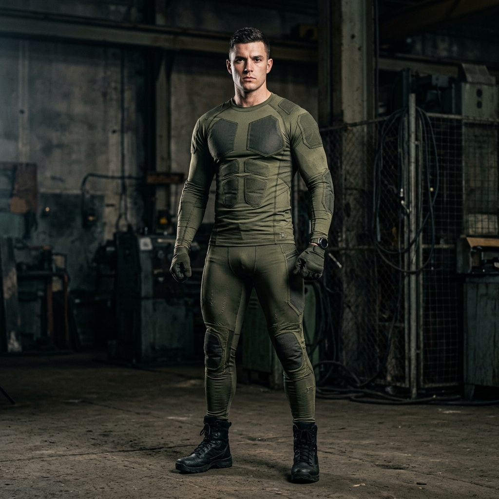 MMA Rashguard & Spats Compression Set