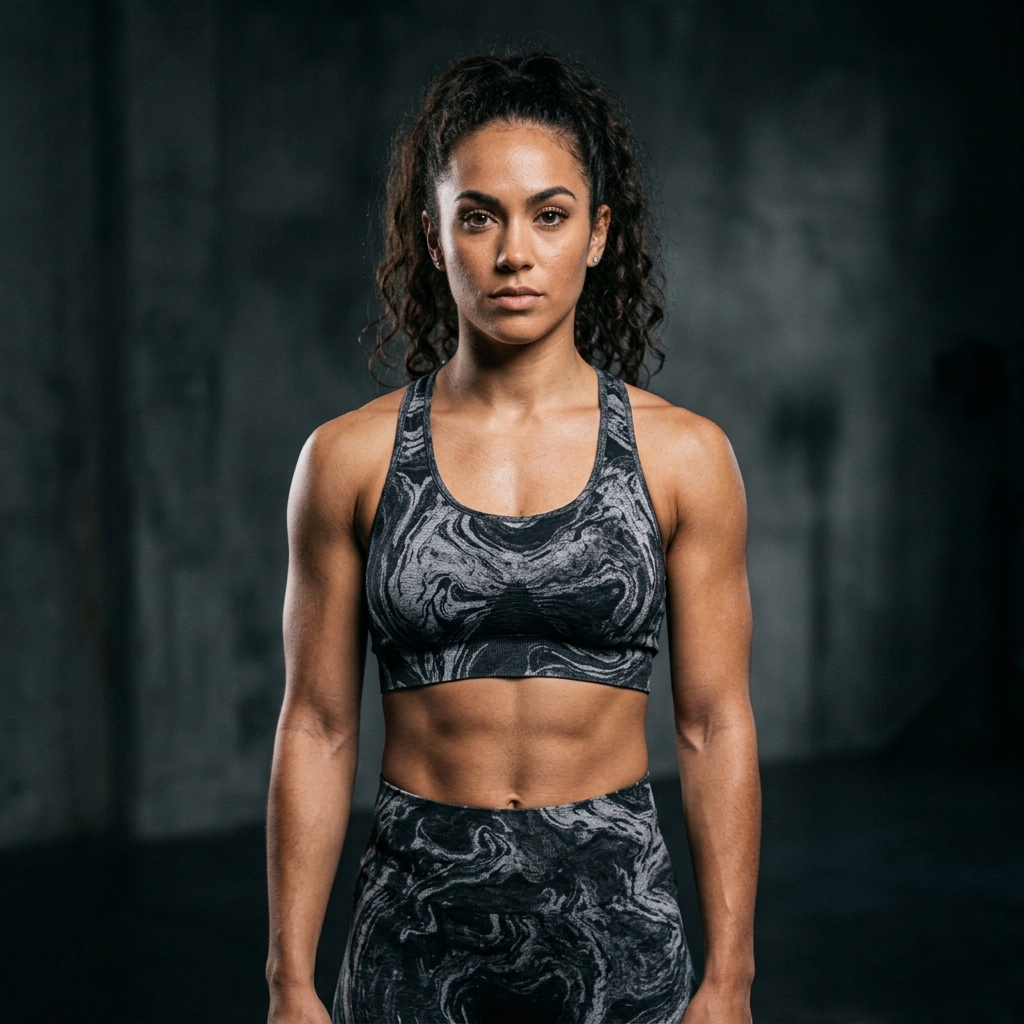 Pro Front-Zip Running Sports Bra