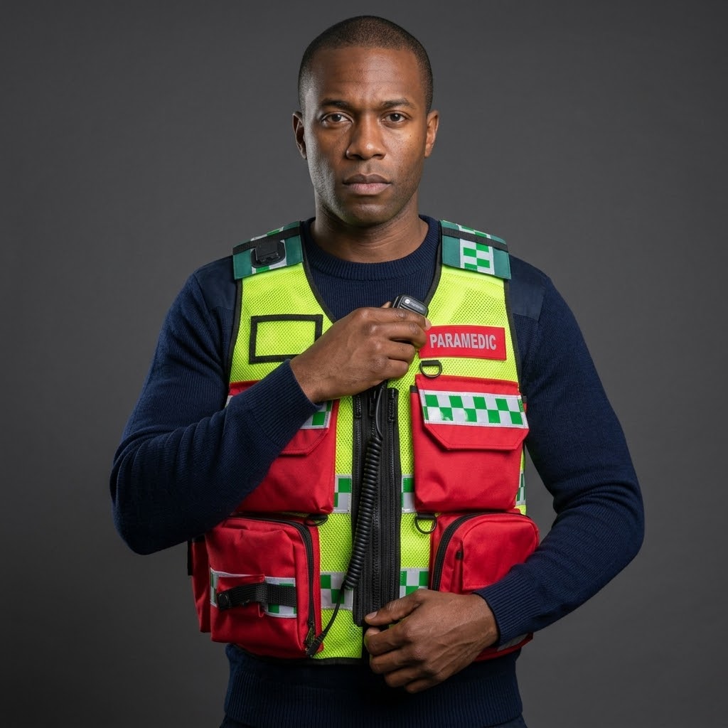 High-Visibility Safety Security Jacket