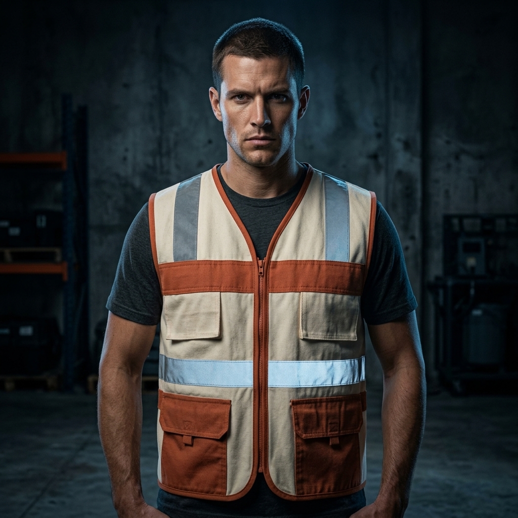 Heavy-Duty LED Safety Security Vest