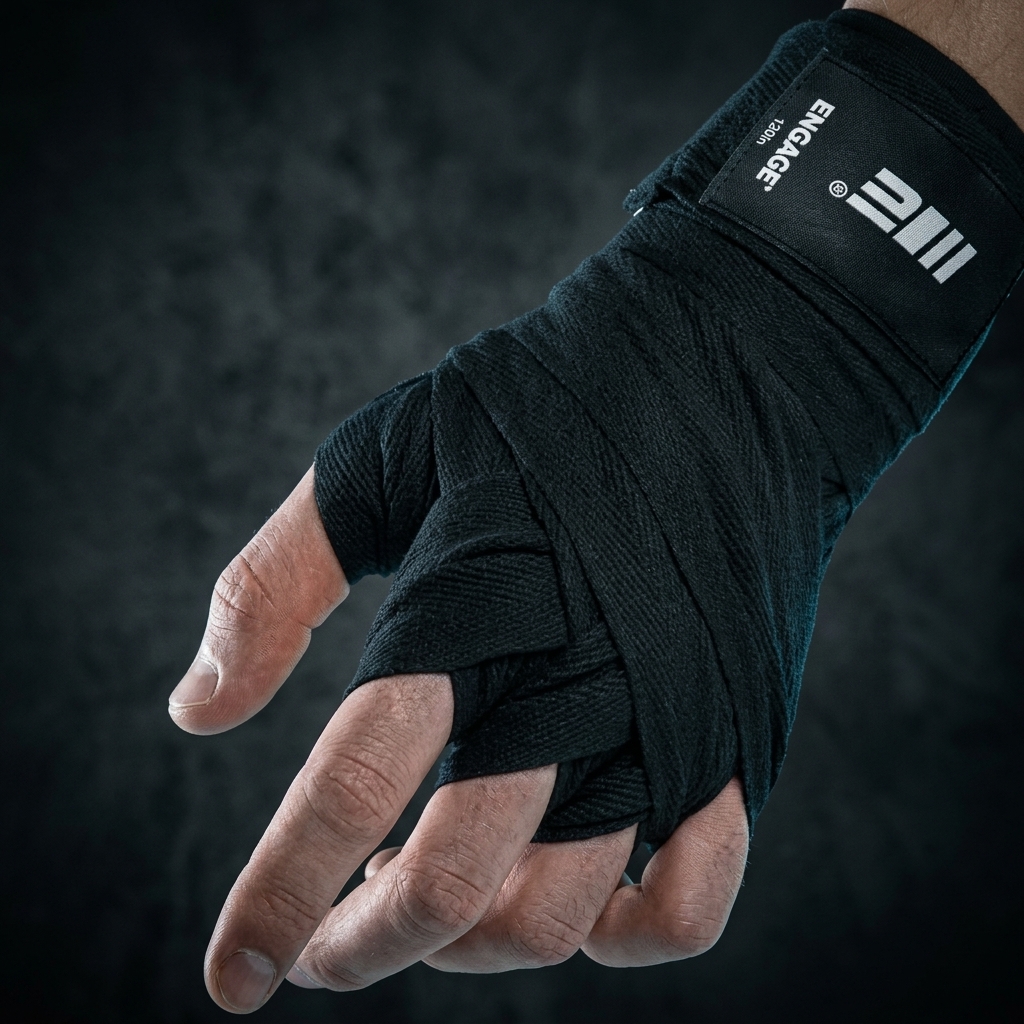 Quick-Slip Fast-Strap MMA Wrap Gloves